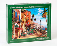 Mediterranean Terrace Jigsaw Puzzle 1000 Piece