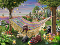 Puppies & Butterflies Jigsaw Puzzle 550 Piece