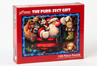 The Purr-fect Gift Kid's Jigsaw Puzzle 100 Piece