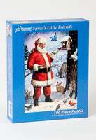 Santa's Little Friends Kid's Jigsaw Puzzle 100 Piece