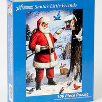 Santa's Little Friends Kid's Jigsaw Puzzle 100 Piece
