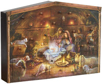 Nativity Wooden Advent Calendar