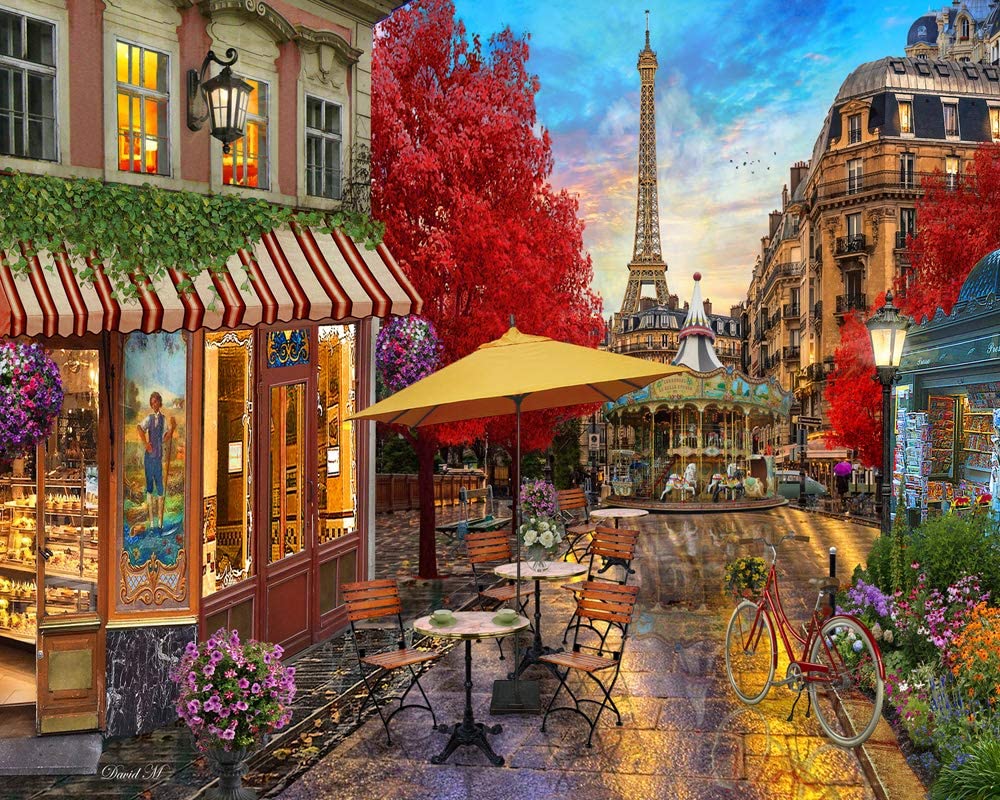 Evening in Paris Jigsaw Puzzle 1000 Piece
