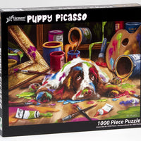 Puppy Picasso Jigsaw Puzzle 1000 Piece