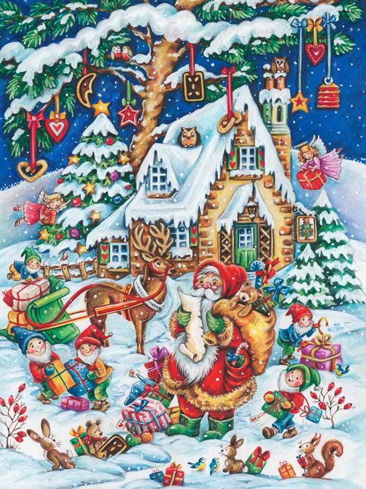 Santa's Helpers Jigsaw Puzzle 550 Piece