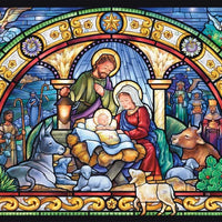 Stained Glass Holy Night Advent Calendar