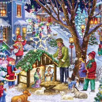 Neighborhood Nativity Advent Calendar