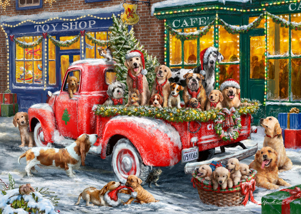 Doggone Christmas Christmas Card