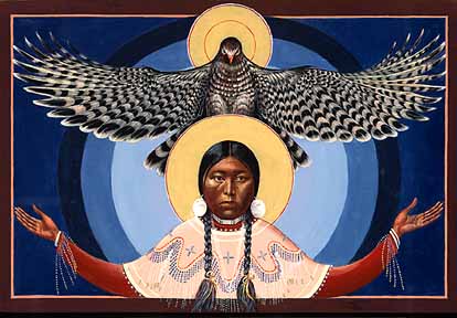Lakota Annunciation Print