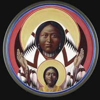 Navajo Virgin Small Plaque