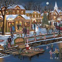 Christmas Village Christmas Card
