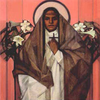 St. Kateri Tekakwitha Holy Card