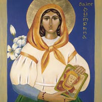 St. Dymphna Holy Card