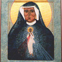 St. Faustina Small Plaque