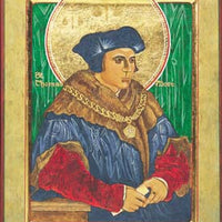 St. Thomas More Holy Card