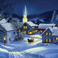 Christmas Steeple Christmas Card