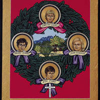 Four Churchwomen Holy Card