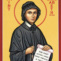St. Elizabeth Seton Small Plaque