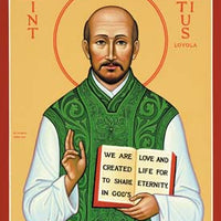 St. Ignatius Loyola Holy Card