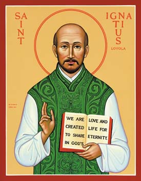St. Ignatius Loyola Holy Card