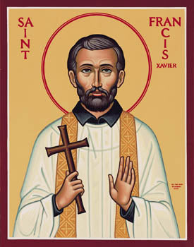 St. Francis Xavier Small Plaque