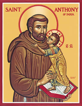 St. Anthony Small Plaque