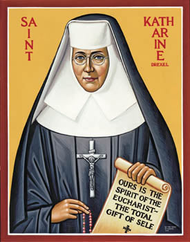 St. Katharine Drexel Small Plaque