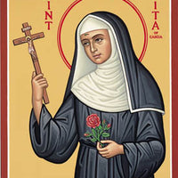 St. Rita of Cascia Small Plaque