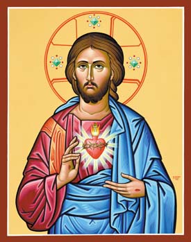 Sacred Heart of Jesus Small Plaque