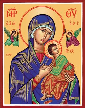 Our Lady of Perpetual Help Note Card