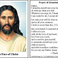 Face of Christ Prayer Card