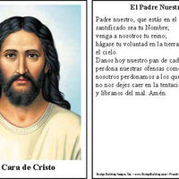 Face of Christ Spanish Prayer Card