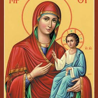 Virgin Mary Directress Small Plaque