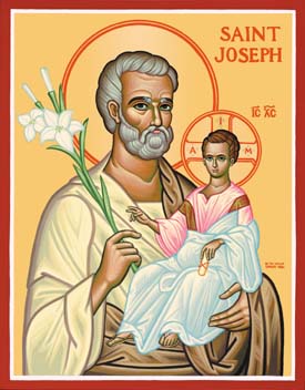 St. Joseph Small Plaque