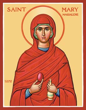 Mary Magdalene Holy Card