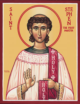 St. Stephen Holy Card