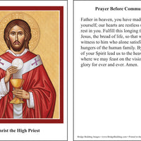 Christ the High Priest Prayer Card