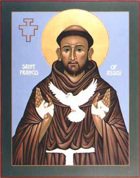 St. Francis of Assisi Note Card