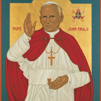 Pope John Paul II Note Card