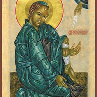 St. Peregrine Small Plaque