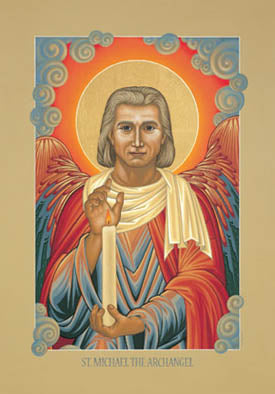 St. Michael Archangel Holy Card