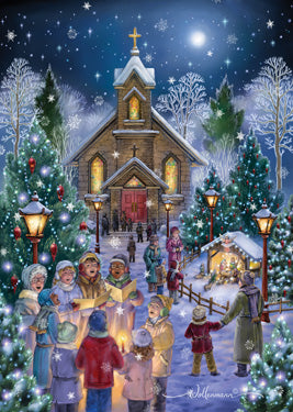Midnight Mass Christmas Card
