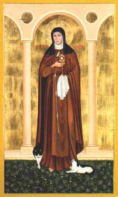 St. Clare of Assisi Print