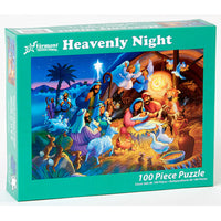 Heavenly Night Kid's Jigsaw Puzzle 100 Piece