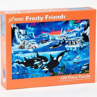 Frosty Friends Kid's Jigsaw Puzzle 100 Piece