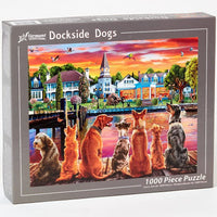 Dockside Dogs Jigsaw Puzzle 1000 Piece