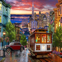 San Francisco Trolley Jigsaw Puzzle 1000 Piece