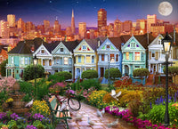 
              Painted Ladies of San Francisco Jigsaw Puzzle 1000 Piece
            