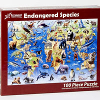 Endangered Species Jigsaw Puzzle 100 Piece