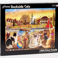 Dockside Cats Jigsaw Puzzle 1000 Piece